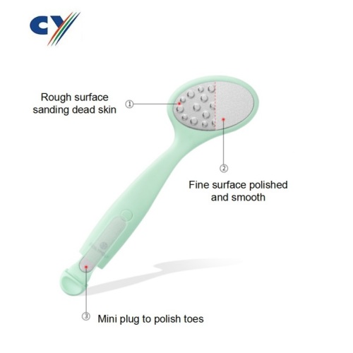 Stainless Steel Double Sided Pedicure Rasp Foot File