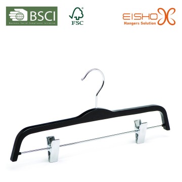 Deluxe Laminated Hanger With Chrome Clips for Women's (MP627-1)