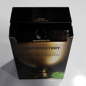 Printed packaging single wall cardboard paper box