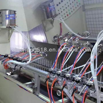 Manufacturer of automatic UV spray painting line for plastic caps