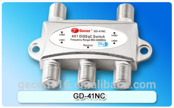 Eurostar 4x1 diseqc switch GD-41NC 4 in 1 out diseqc switch