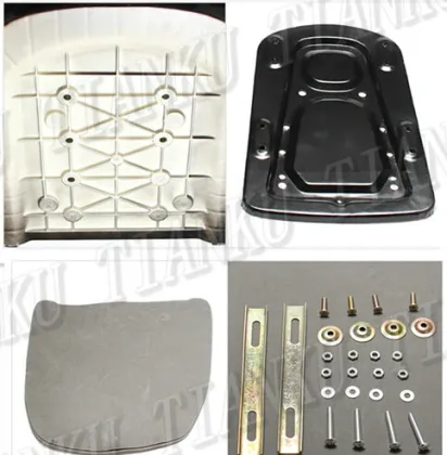 Universal Motorcycle Hard Tail Box Storage Trunk For Honda Yamaha Suzuki Kawasaki Sport Bobber Custom Chopper Cruisers Street