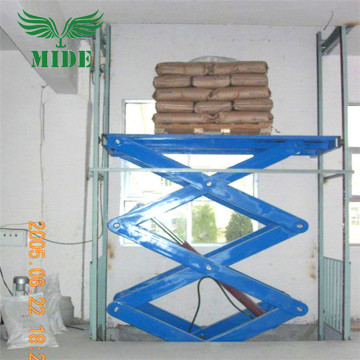 haydroliko cargo lift stationary scissor lift platform