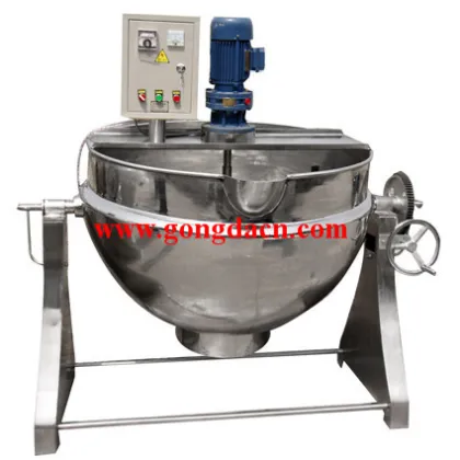 steam jacketed kettle tilting jacketed kettle