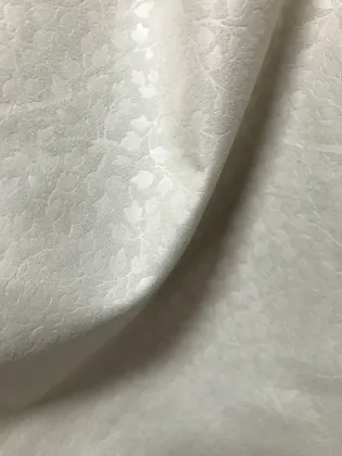 Leaves Embossed Microfiber Fabrics