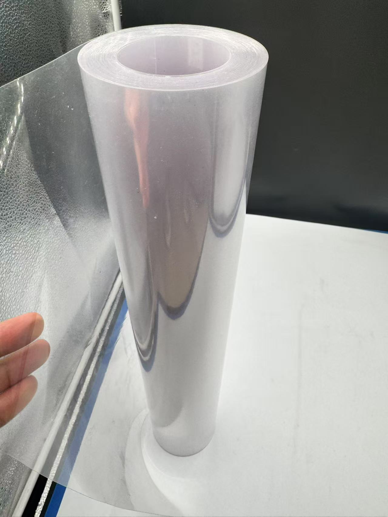 Transparent HI PVC film