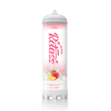 Rotass 1364g Peach Flavored Whipped Cream Chargers - Wholesale Bulk Pack