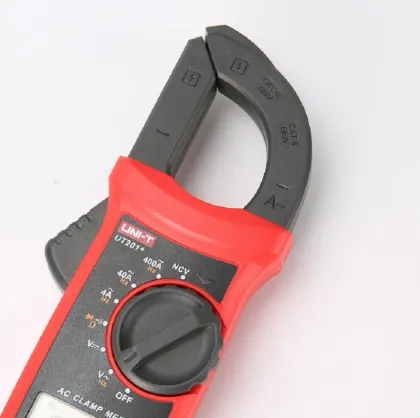UNI-T Clamp Meters: UT201+, UT202A+, UT202+, UT203+, UT204+