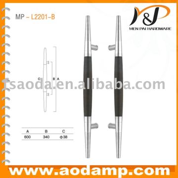 SS304 & Wood Door Handle (MP-L2201-B)
