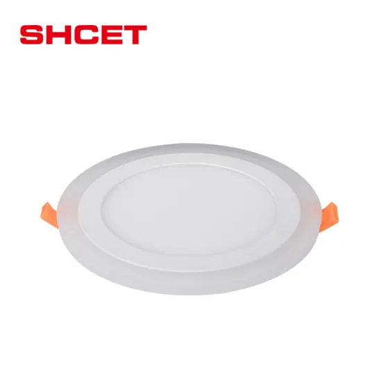 High-Quality LED Panel Double Color Round Recessed Ceiling Lighting