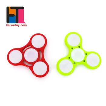 10288800 Hot Product 2017 Christmas Autism Fidget Plastic Led Hand Spinner