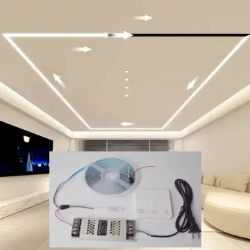 Easy Installation Smart RGB LED Strip Light with Running Water Effect and Adhesive Backing