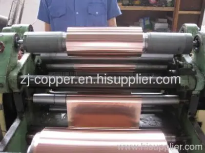 Copper Foil Sheet For Cable Industry 