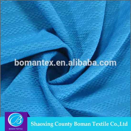 Fashion strips design stretchable knitted dyed fabric 100%polyester