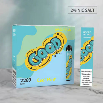 High Quality Disposable Vape Breze Stiik Mega 2200Puffs