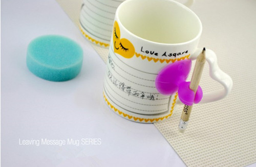 Leaving Message Mug Series