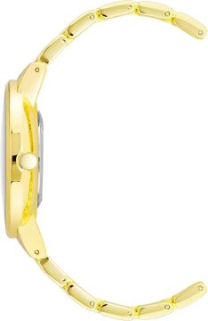 Elegant Women's Crystal Accent Watch Bracelet