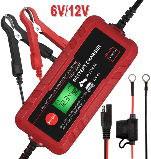 Versatile 12V Battery Charger and Maintainer for Various Vehicles and Equipment