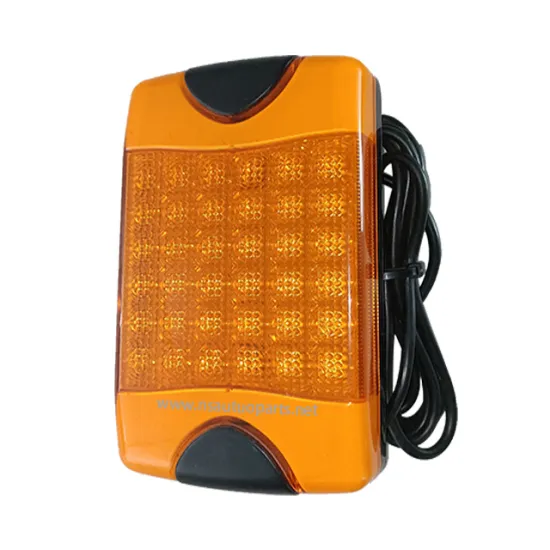 24V Yellow Stop Rear Lamp LED Turn Tail Light for Heavy Truck Spare Parts Lighting System