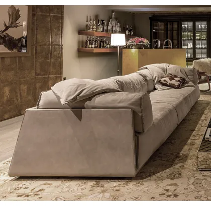 Grey Cloth upholstered sofa comfortable bolia sofa
