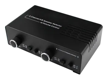 2 Channel Speaker Selector with Volume Control