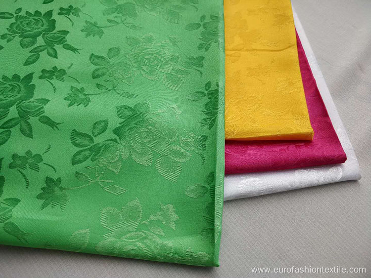 100% Polyester Jacquard Satin