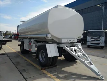 15m3 Dolly Drawbar Fuel Tank Trailer