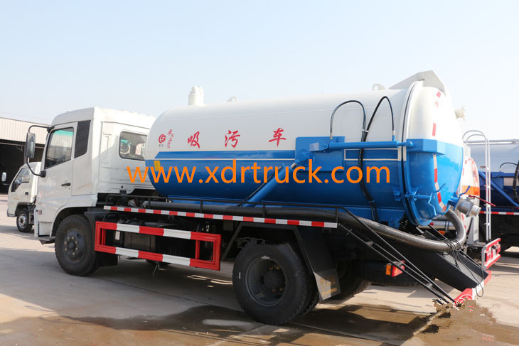 New Design Suction Sewer Truck