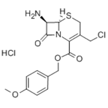 (6R, 7R) -7-amino-3- (klormetyl) -8-oxo-5-tia-l-azabicyklo [4.2.0] okt-2-en-2-karboxylsyra (4-metoxifenyl) metylesterhydroklorid CAS 113479-65-5