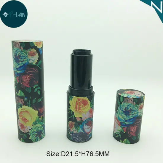 Custom Plastic Fashion 12.1mm Lip Stick Packaging Tubes