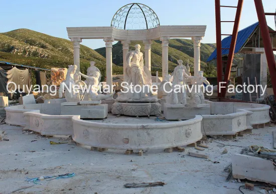 Stone Pavilion Garden Gazebo for Home Decoration