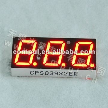 0.39 Inch Three-digit 7 Segment LED Display, LED display, LED numeric display