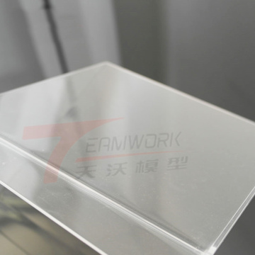 High precision plastic material pmma acrylic rapid prototype