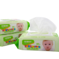 Toallitas húmedas de limpieza natural orgánica para bebés