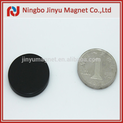 Black Epoxy Coated Flexible NdFeB N42 Disc Permanent Magnets