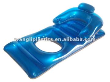 Comfortable PVC Inflatable Beach Floating Air Lounge Mattress