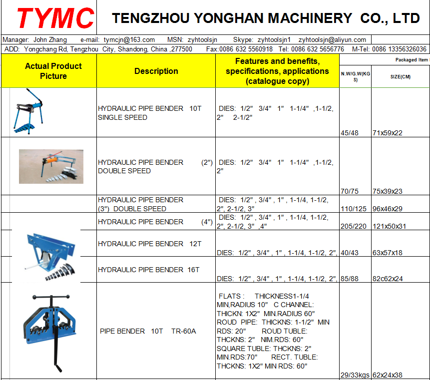 Hand Manual Metal Working Universal Bender And Folder, High Quality ...