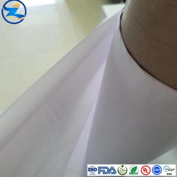 Soft Opaque Ceramic White PVC Films Raw Material