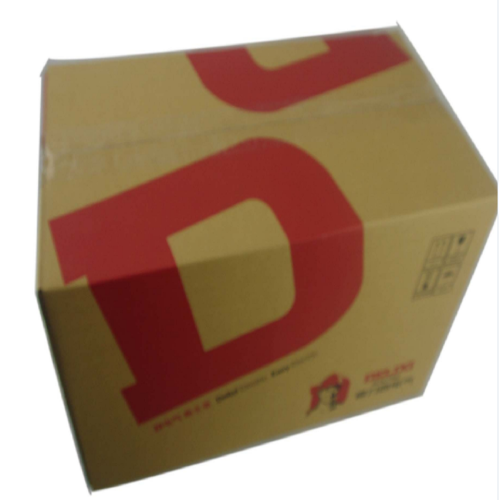 Caixa de papelão marrom para transporte de papelão ondulado
