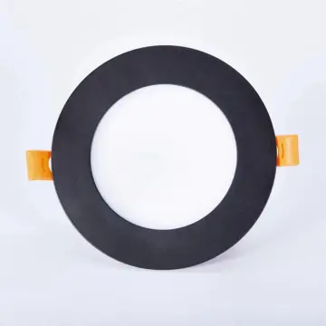 led slim round panel light with J-box