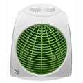 zone fan heater for room or bathroom use