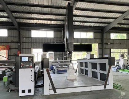High Accuracy 5-Axis CNC Router for 3D Models and Patterns (EPS, Wood, Foam) - 360 Degrees