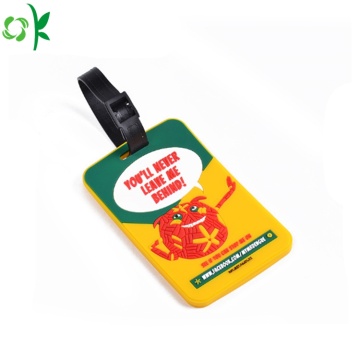 Hot Sale Soft PVC Customized Cartoon Buggage Tag