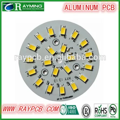 Aluminum metal core Black silkscreen 5oz high WMK pcb
