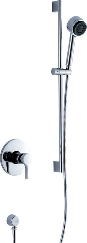 Brass Shower Faucet Concealed Bath Shower Mixer