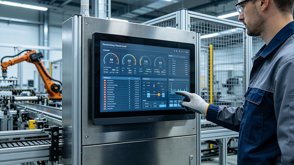 industrial touch monitor