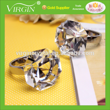 High quality nice crystal diamond napkin ring for wedding and party favor