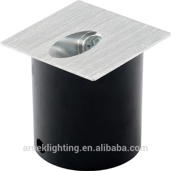 Square Shape 220-240V 1X3W LED Die-cast aluminium body and Clear lens Underground Light for outdoor or garden decoratrion