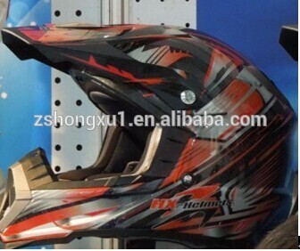 Red offroad safety fashion motorcycle helmet H601