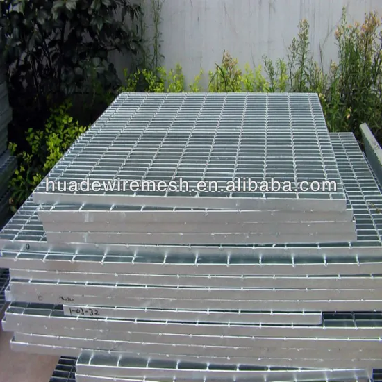 hot dipped galvanized steel bar platform grating